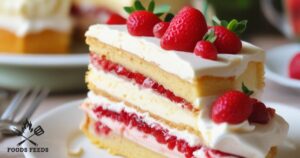 Copycat Olive Garden Strawberry Cream Cake Recipe